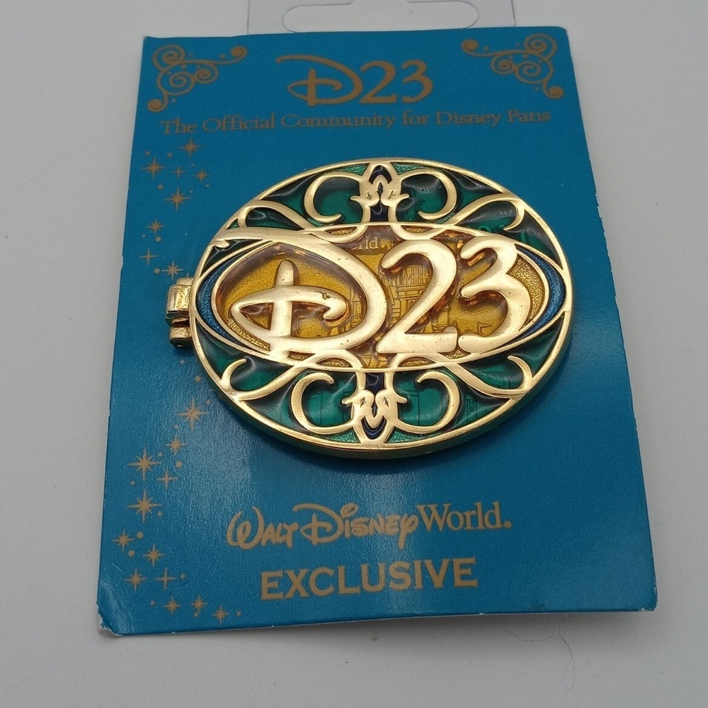 Disney Parks D23 Fan Club Cinderella Castle WDW Exclusive Pin Walt Disney World